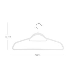 T�jb�jler - b�jler i velour med skridsikker buksestang - 20 stk