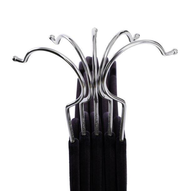 T�jb�jler i velour med skridsikker buksestang - 20 stk sort