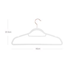 T�jb�jler - b�jler i velour med skridsikker buksestang - 50 stk